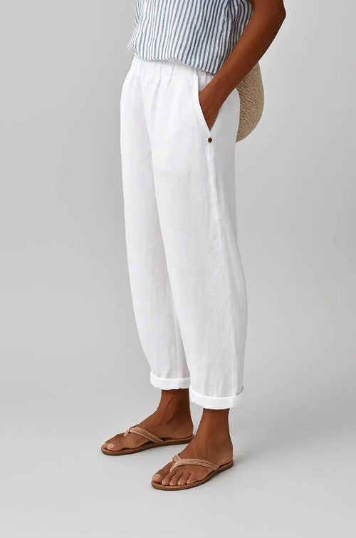 Alaric cotton-blend tailored trousers - side view
