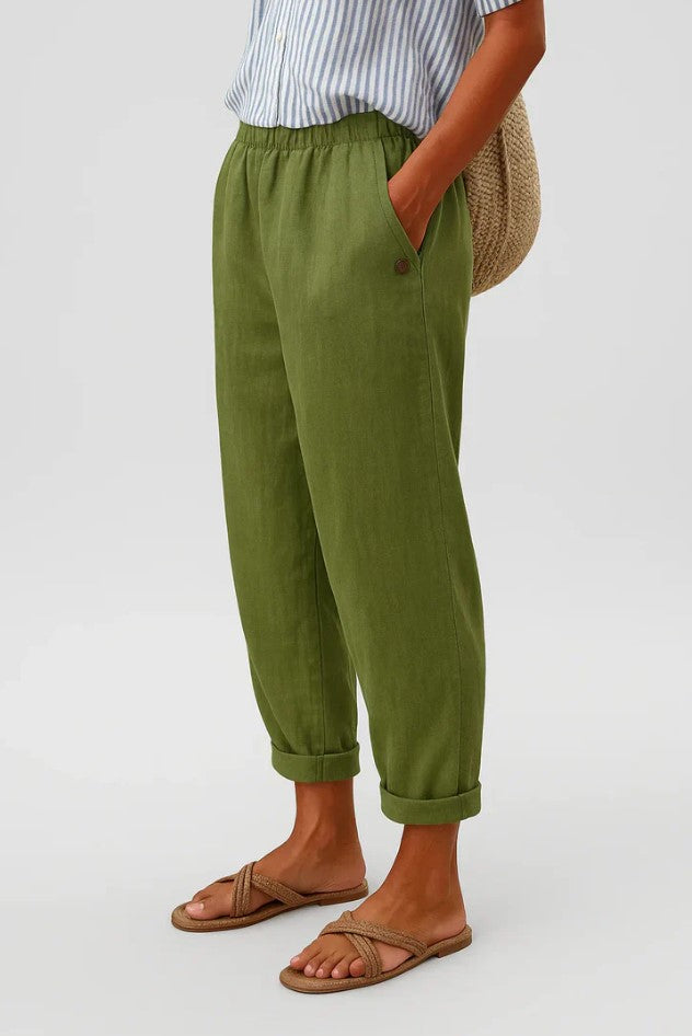 Alaric cotton-blend tailored trousers - detail view