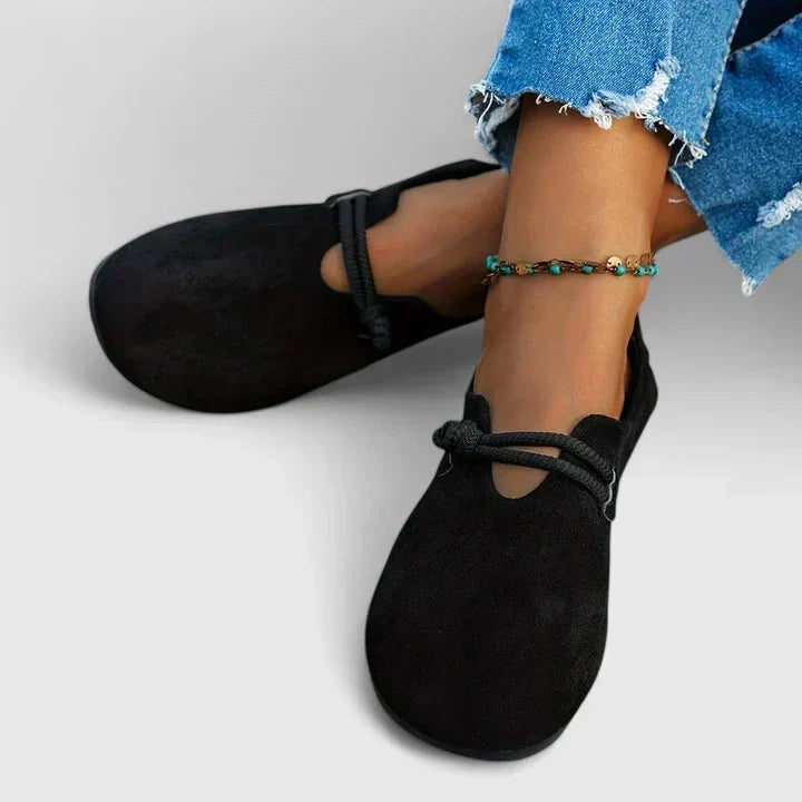 Allegra orthopaedic lace-up loafers - side view