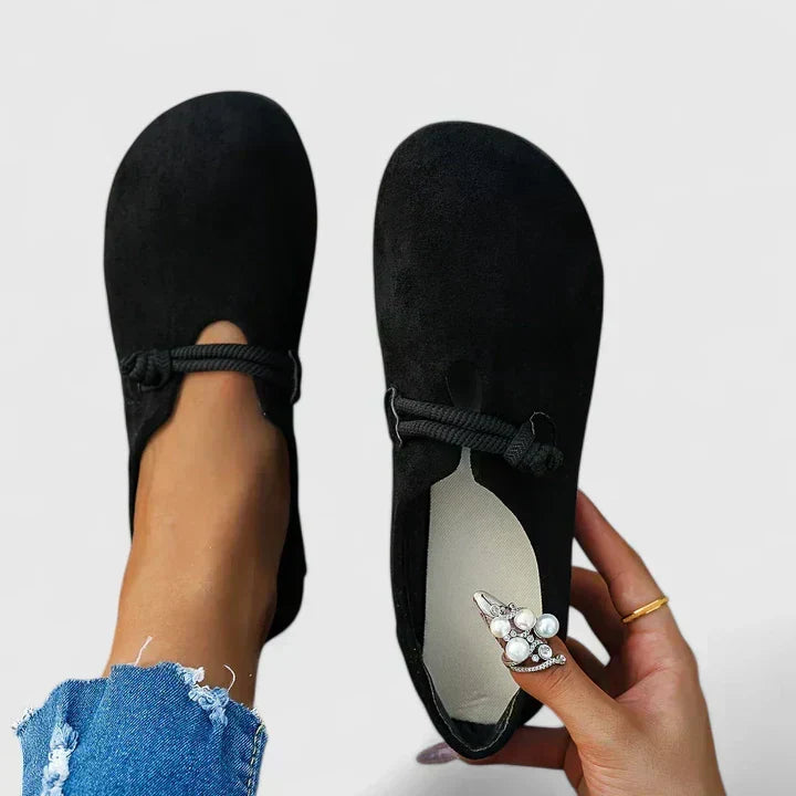Allegra orthopaedic lace-up loafers - detail view
