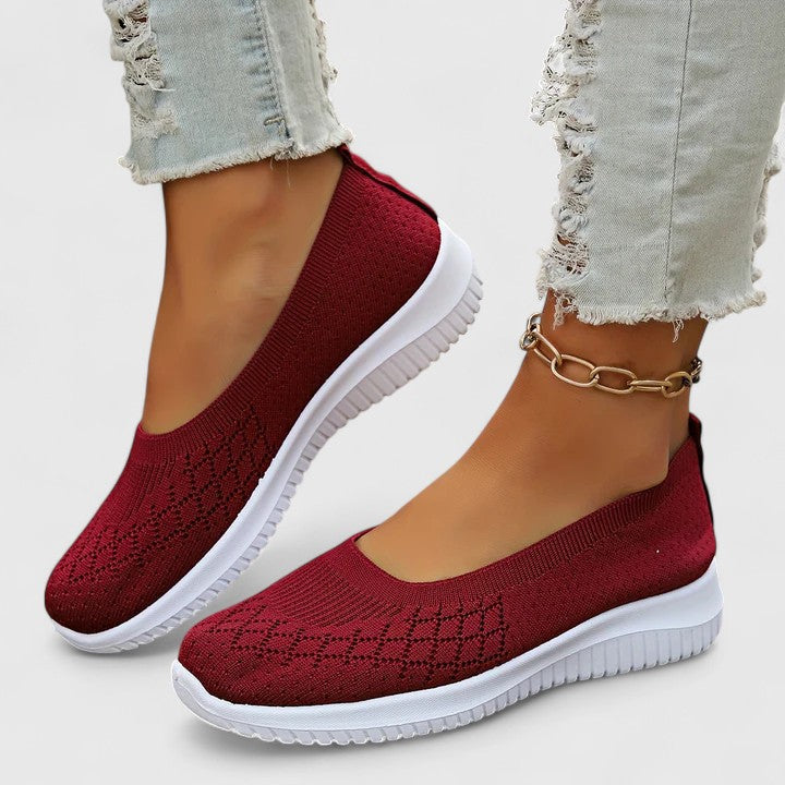 Briseis orthopaedic slip-on shoes - back view