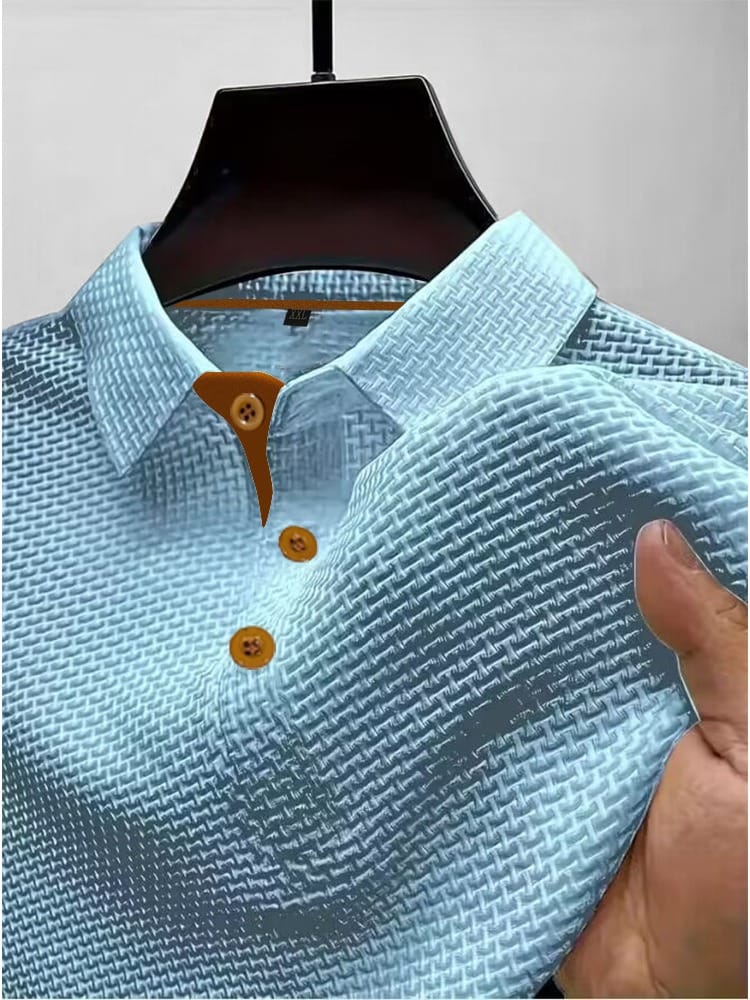Cassius knitted flannel shirt - styled view
