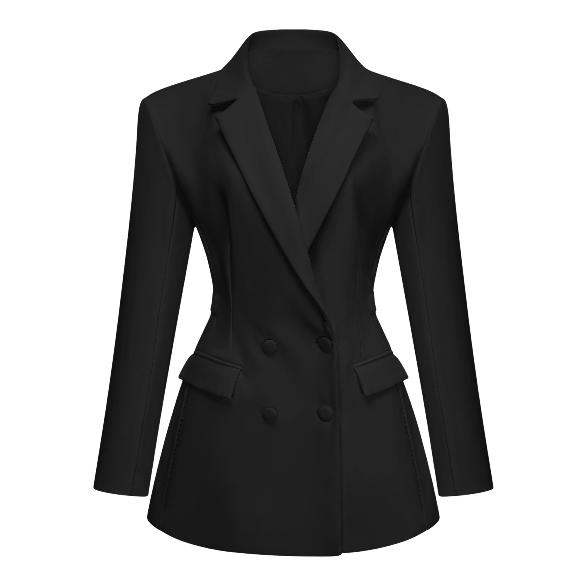 Clementine blazer wedding guest mini dress - fabric detail