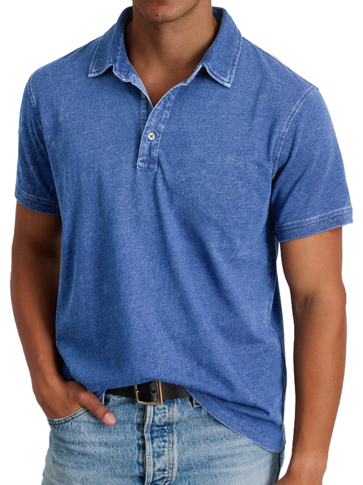 Dashiell heritage pique polo shirt - front view