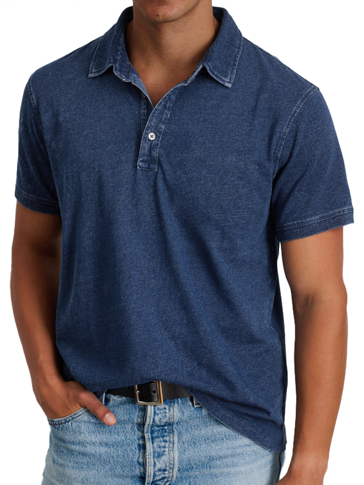 Dashiell heritage pique polo shirt - detail view