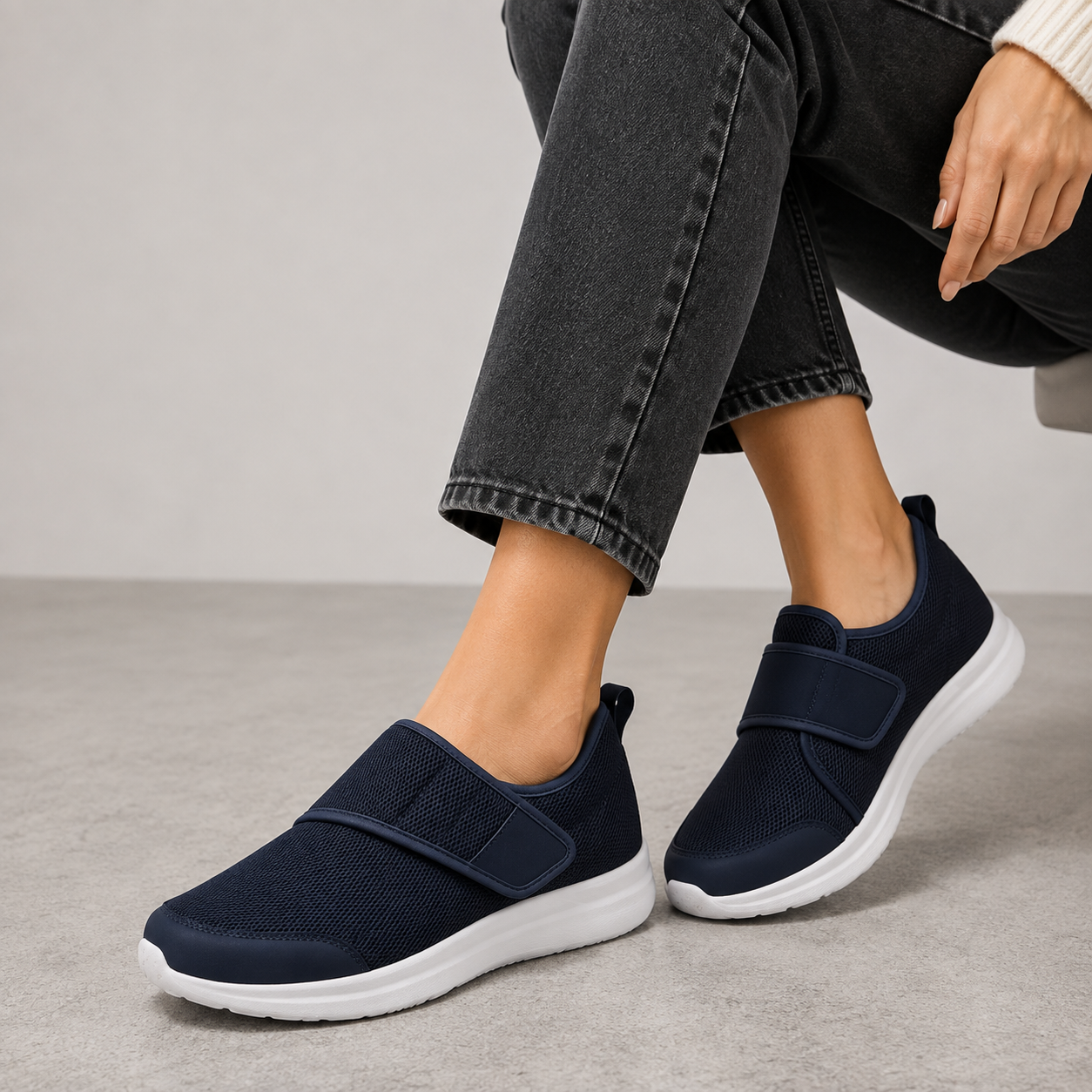Devika extra wide shoes - full look