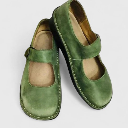 Esmeray orthopaedic round-toe shoes - front view
