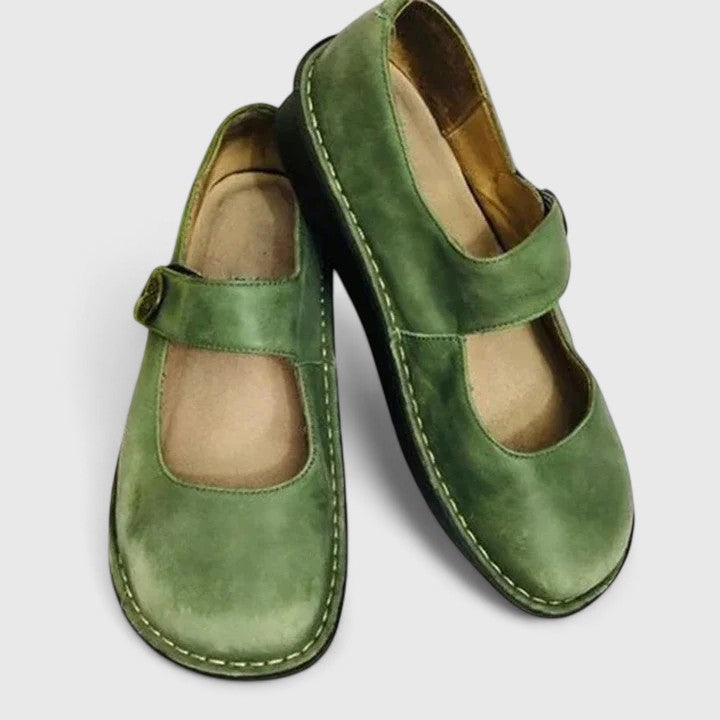 Esmeray orthopaedic round-toe shoes - side view