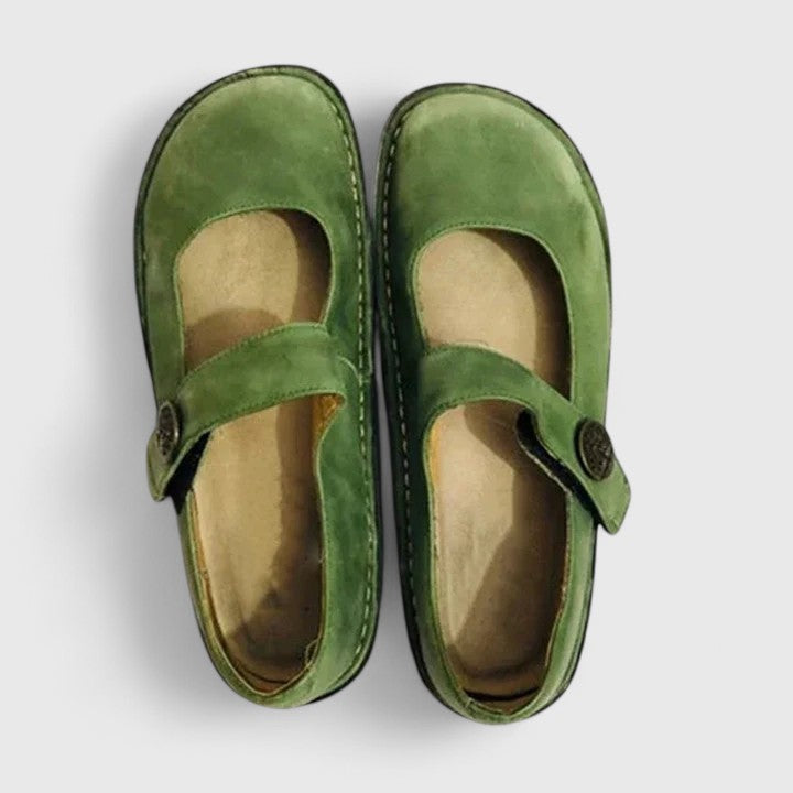 Esmeray orthopaedic round-toe shoes - styled view