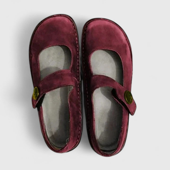 Esmeray orthopaedic round-toe shoes - styled view