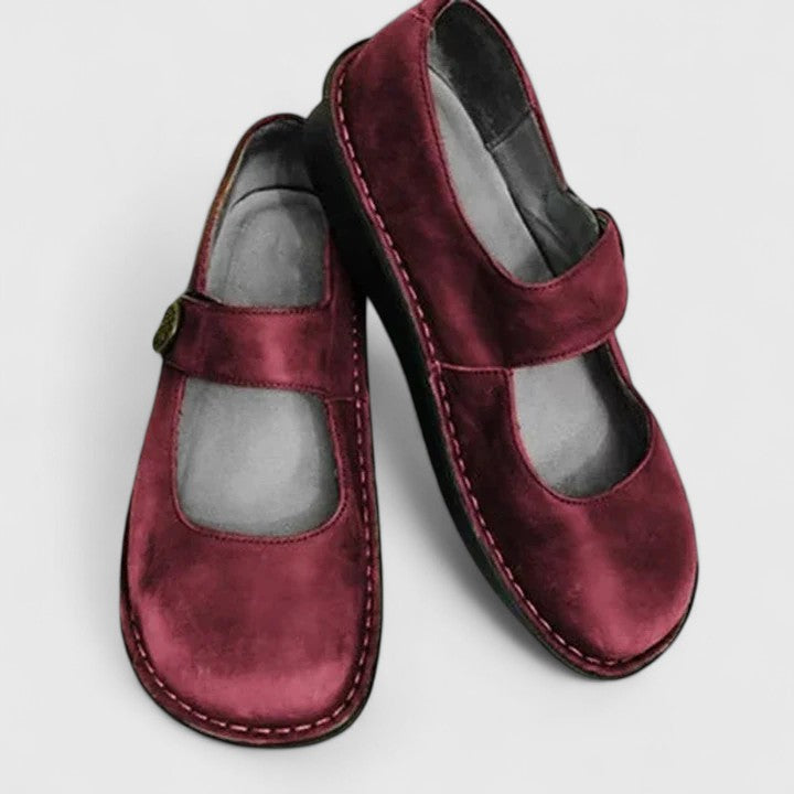 Esmeray orthopaedic round-toe shoes - styled view