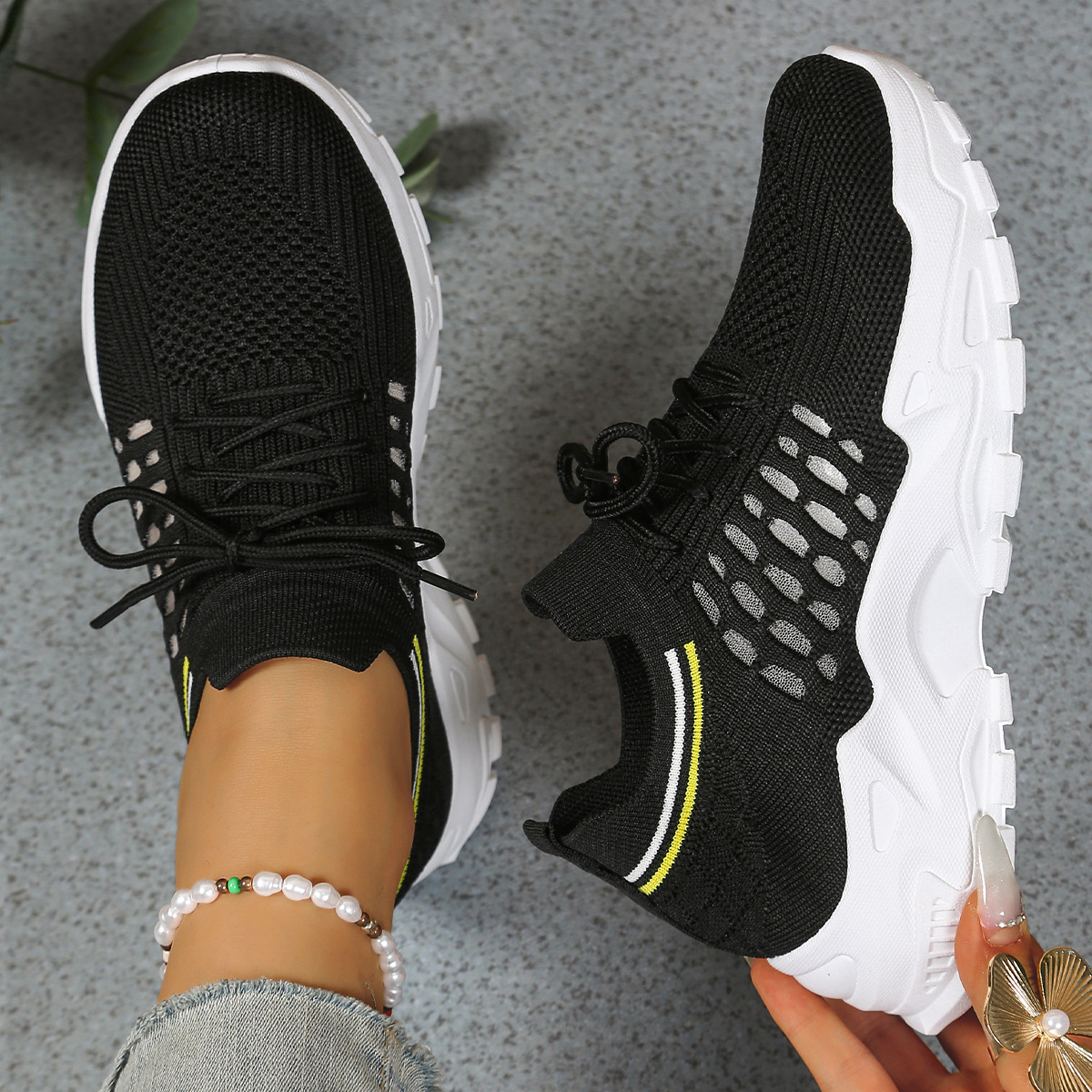 Eulalie orthopaedic wide-fit sneakers - side view