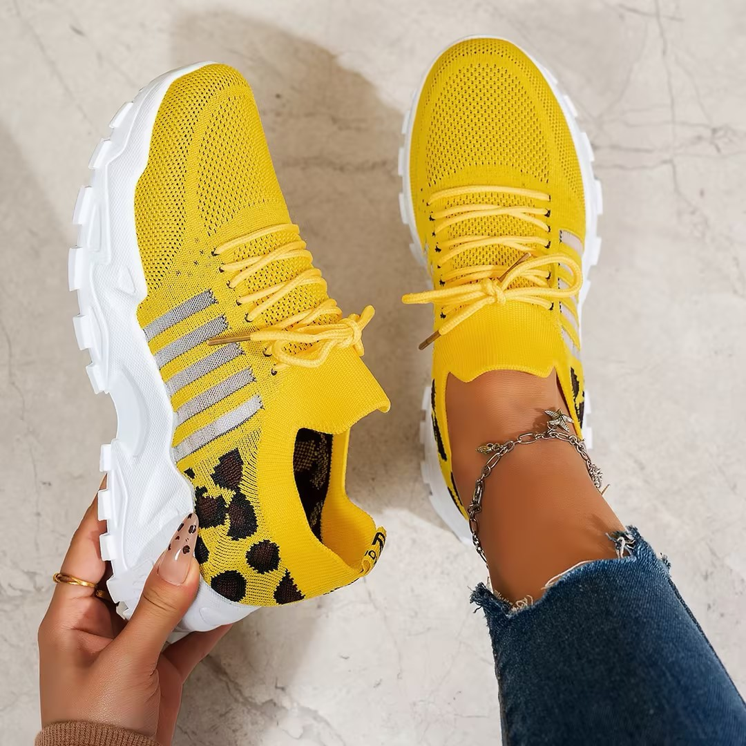 Eulalie orthopaedic wide-fit sneakers - styled view