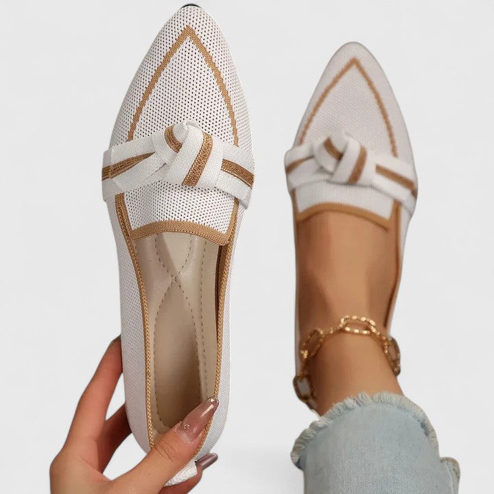 Fiorenza orthopaedic suede loafers - front view