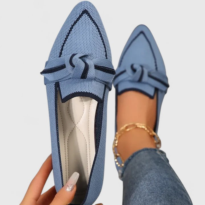 Fiorenza orthopaedic suede loafers - side view