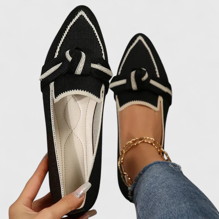 Fiorenza orthopaedic suede loafers - detail view