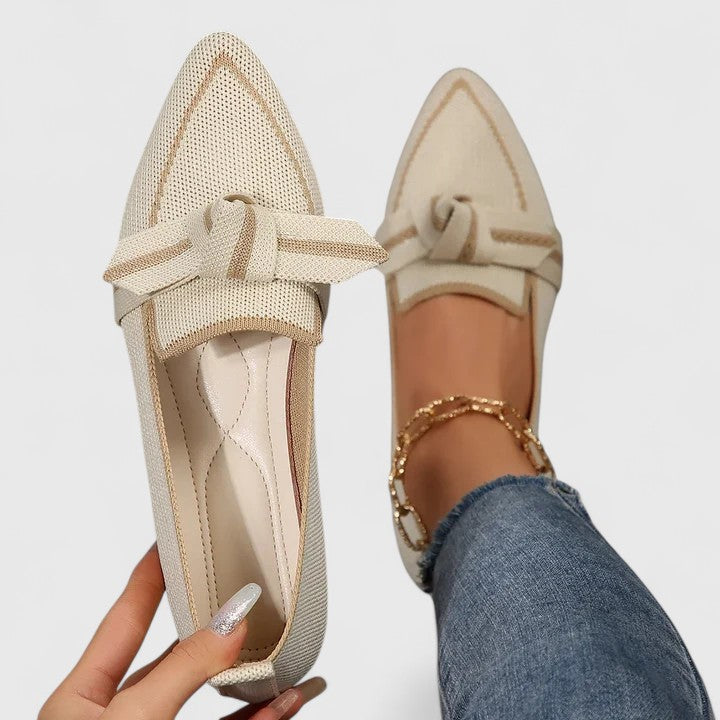 Fiorenza orthopaedic suede loafers - styled view