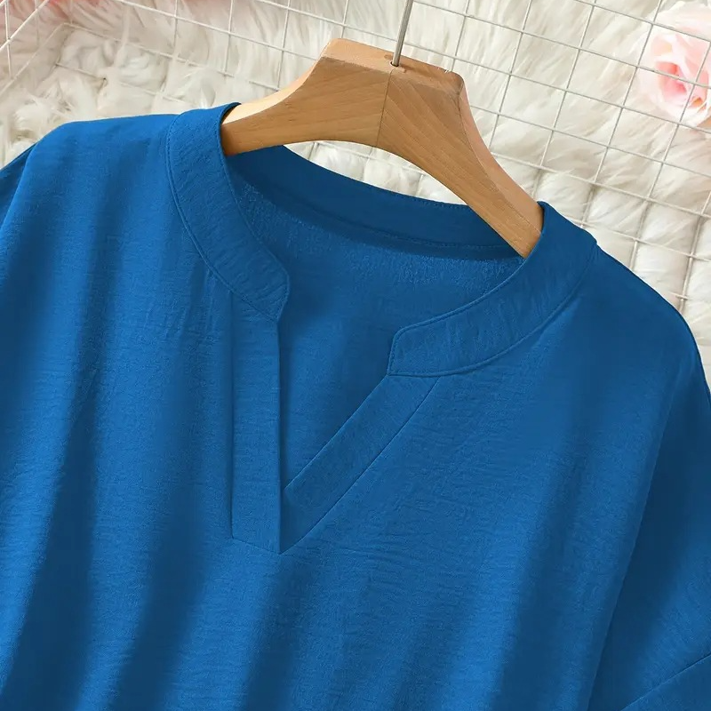 Gwyneira v-neck long sleeve top - styled view