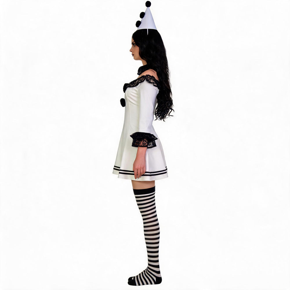 Harlequin | Evil Clown Halloween Costume