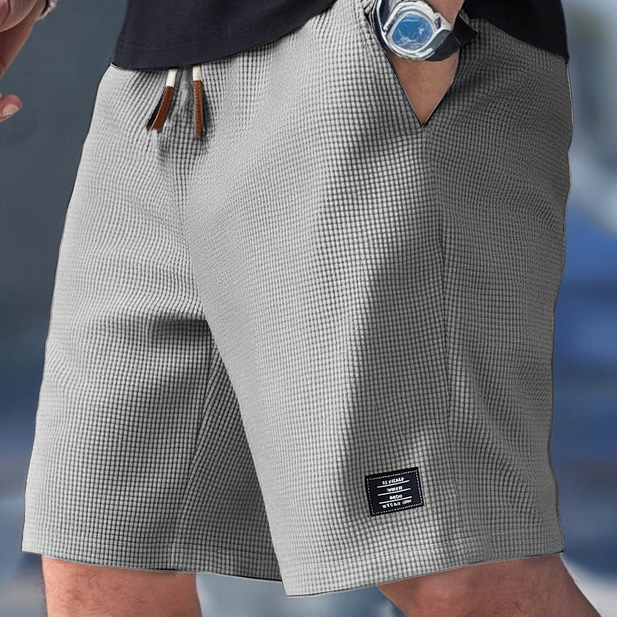 Ignatius easy-fit board shorts - styled view