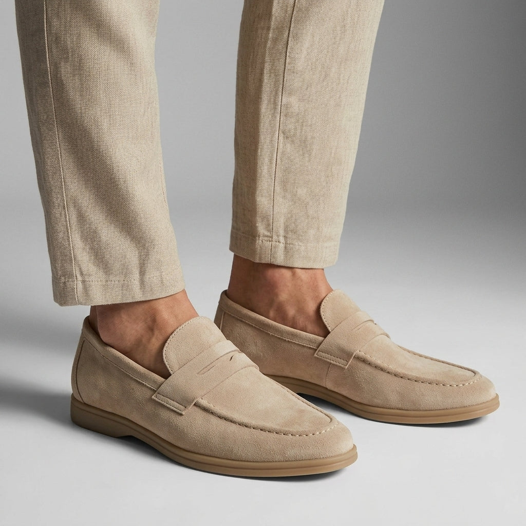 Jareth suede loafers - detail view