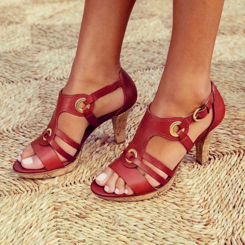 Kyrenia orthopaedic streamlined heels - front view
