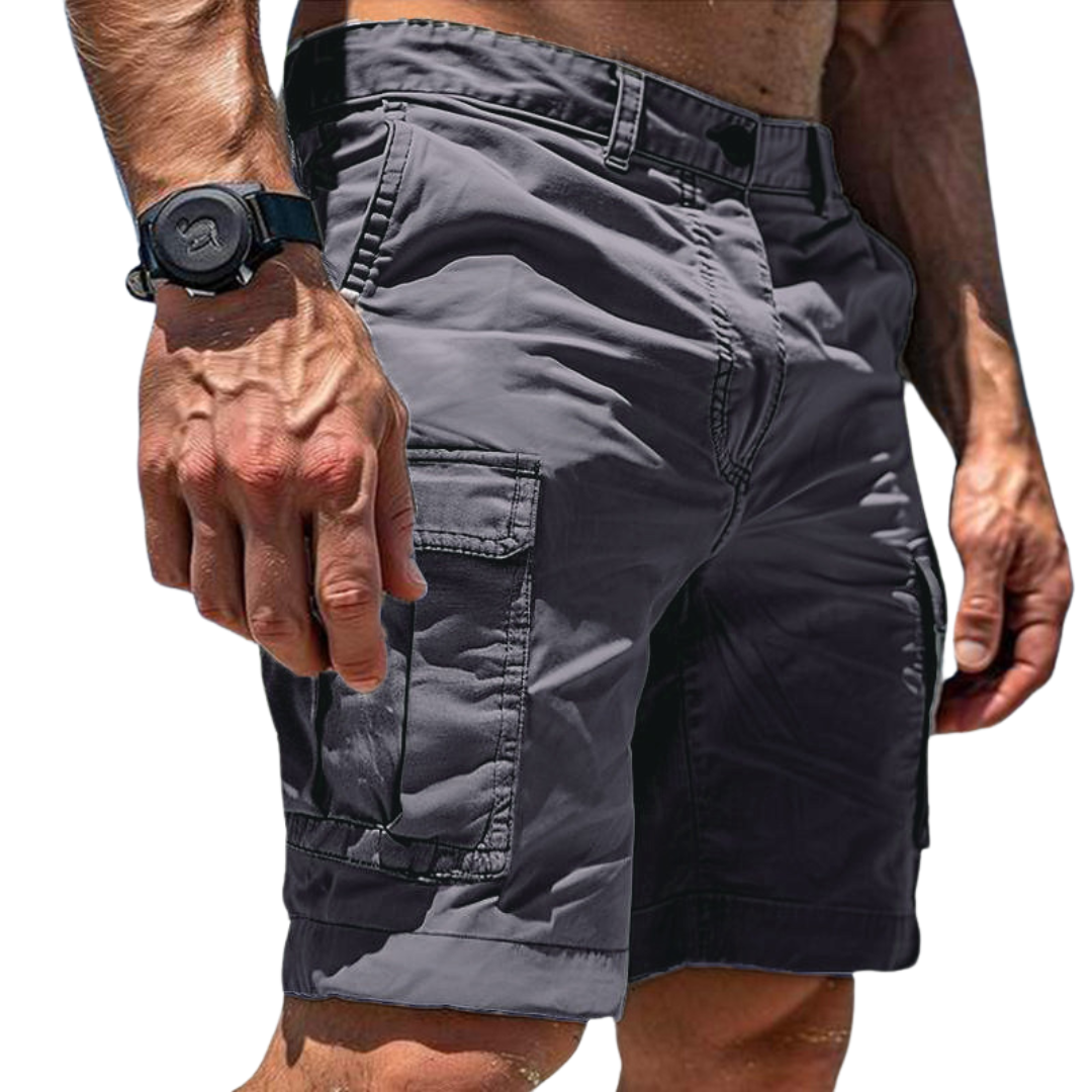 Leopold utility cargo shorts - front view