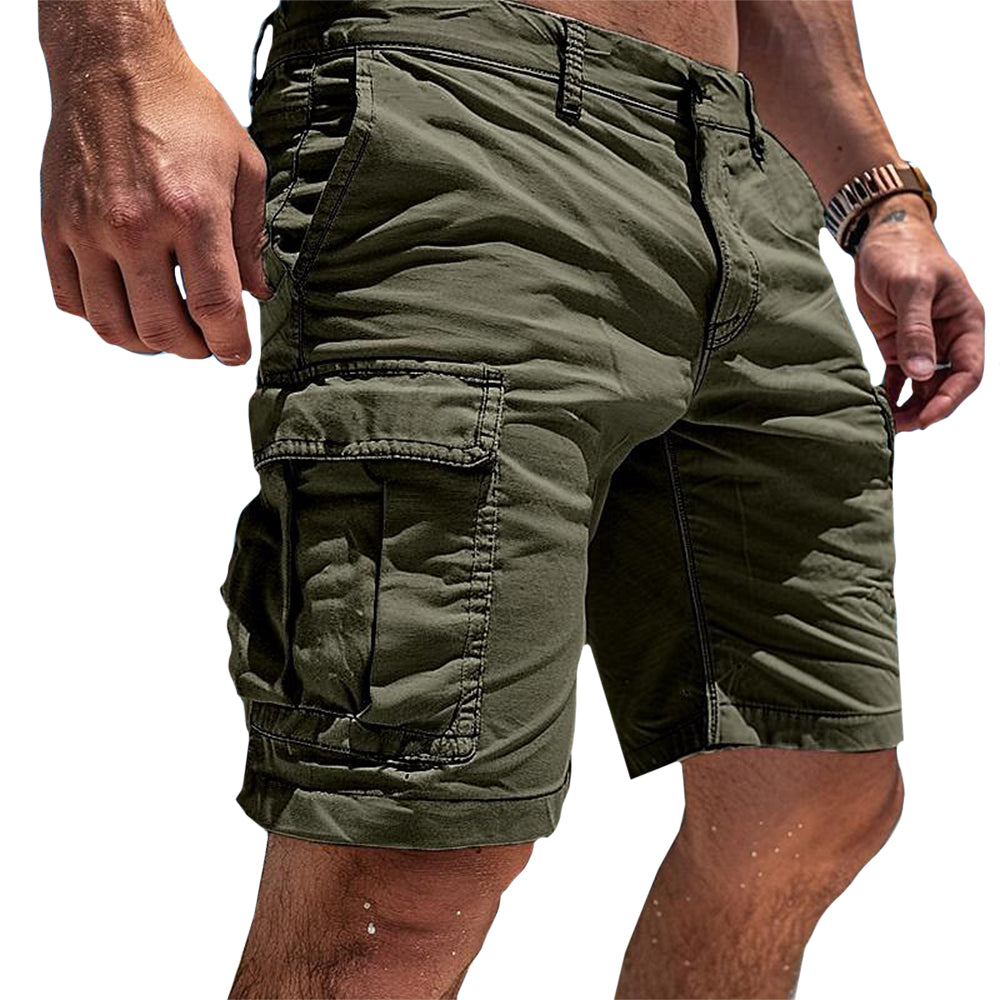 Leopold utility cargo shorts - back view