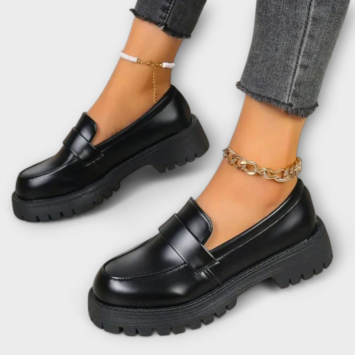 Liora orthopaedic loafers - front view