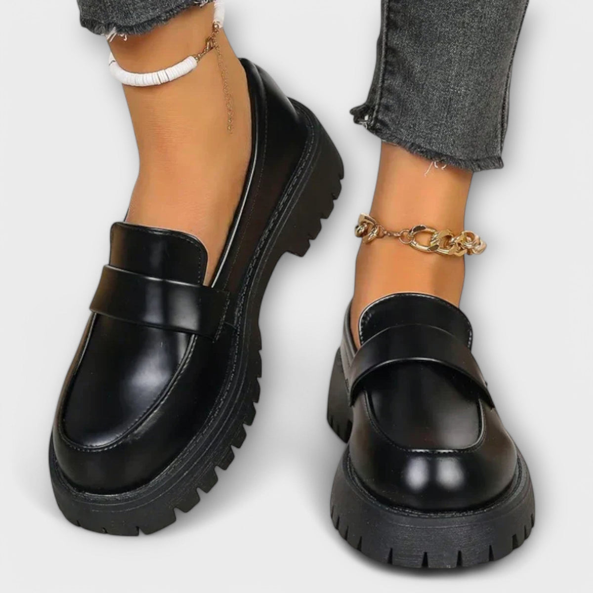 Liora orthopaedic loafers - side view