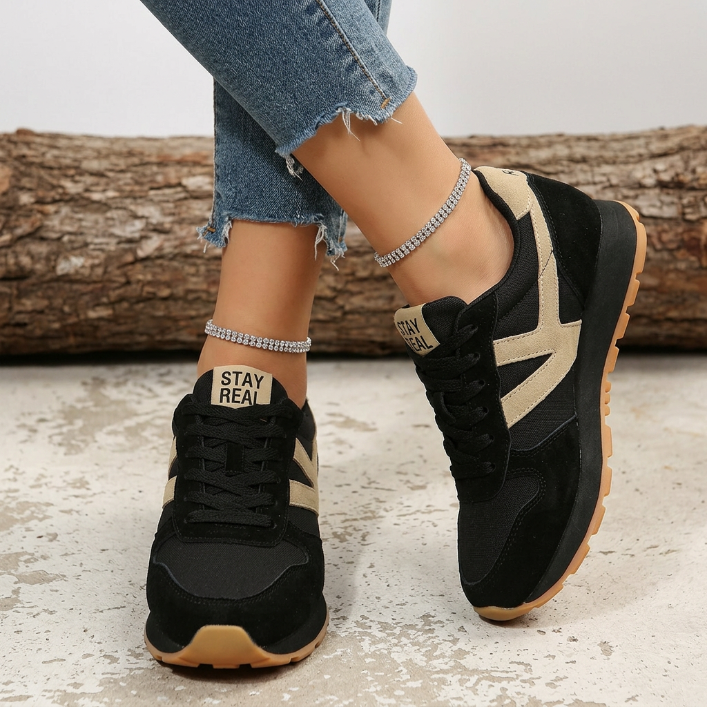 Marlowe orthopaedic running shoes - back view