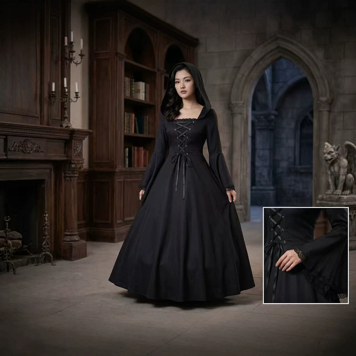 Odessa | Gothic Ball Gown Halloween Costume