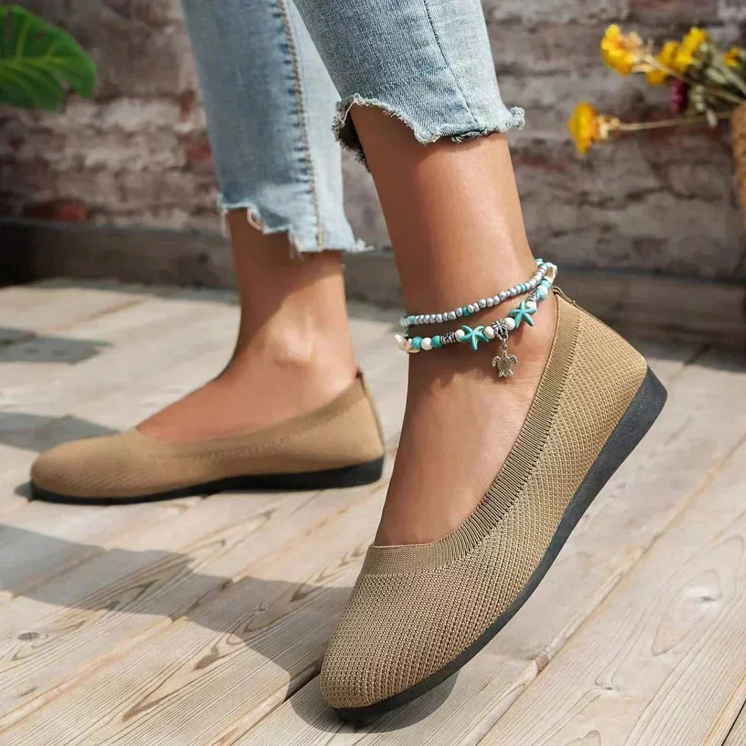 Ondine orthopaedic walking shoes - styled view