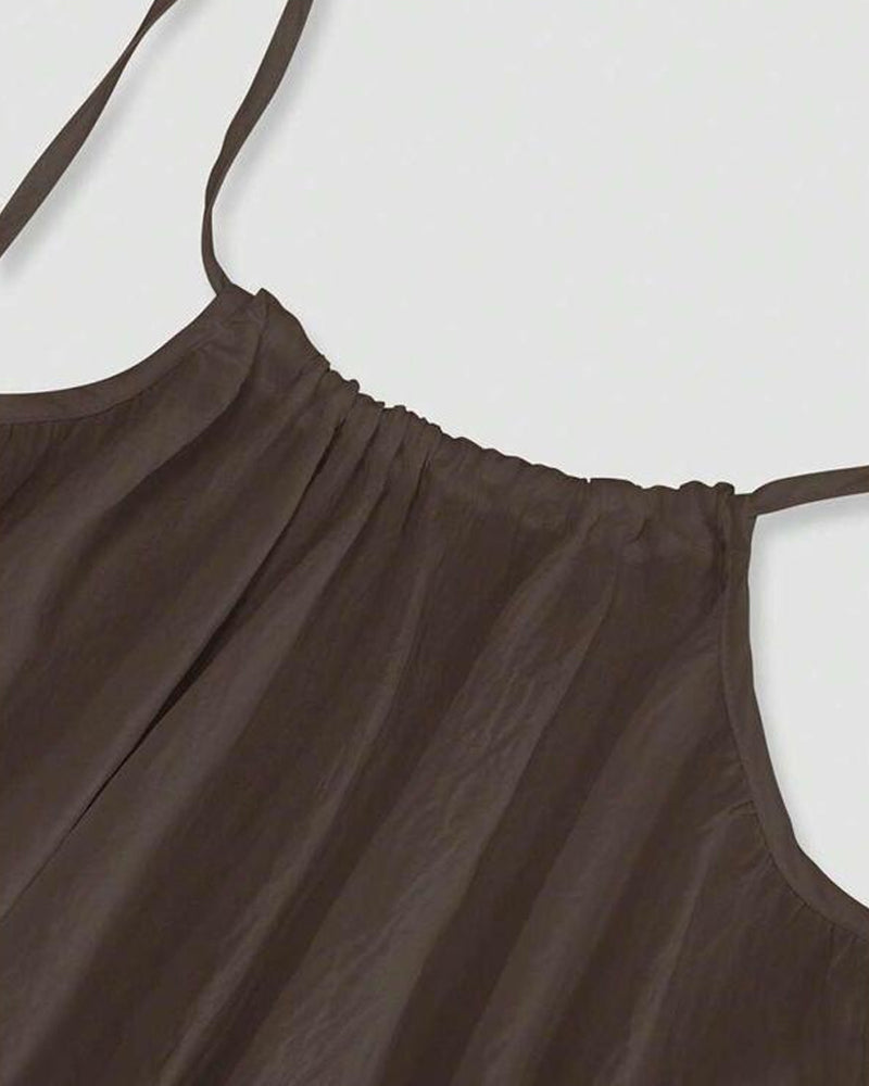 Oriana sleeveless cami maxi dress - additional angle 1