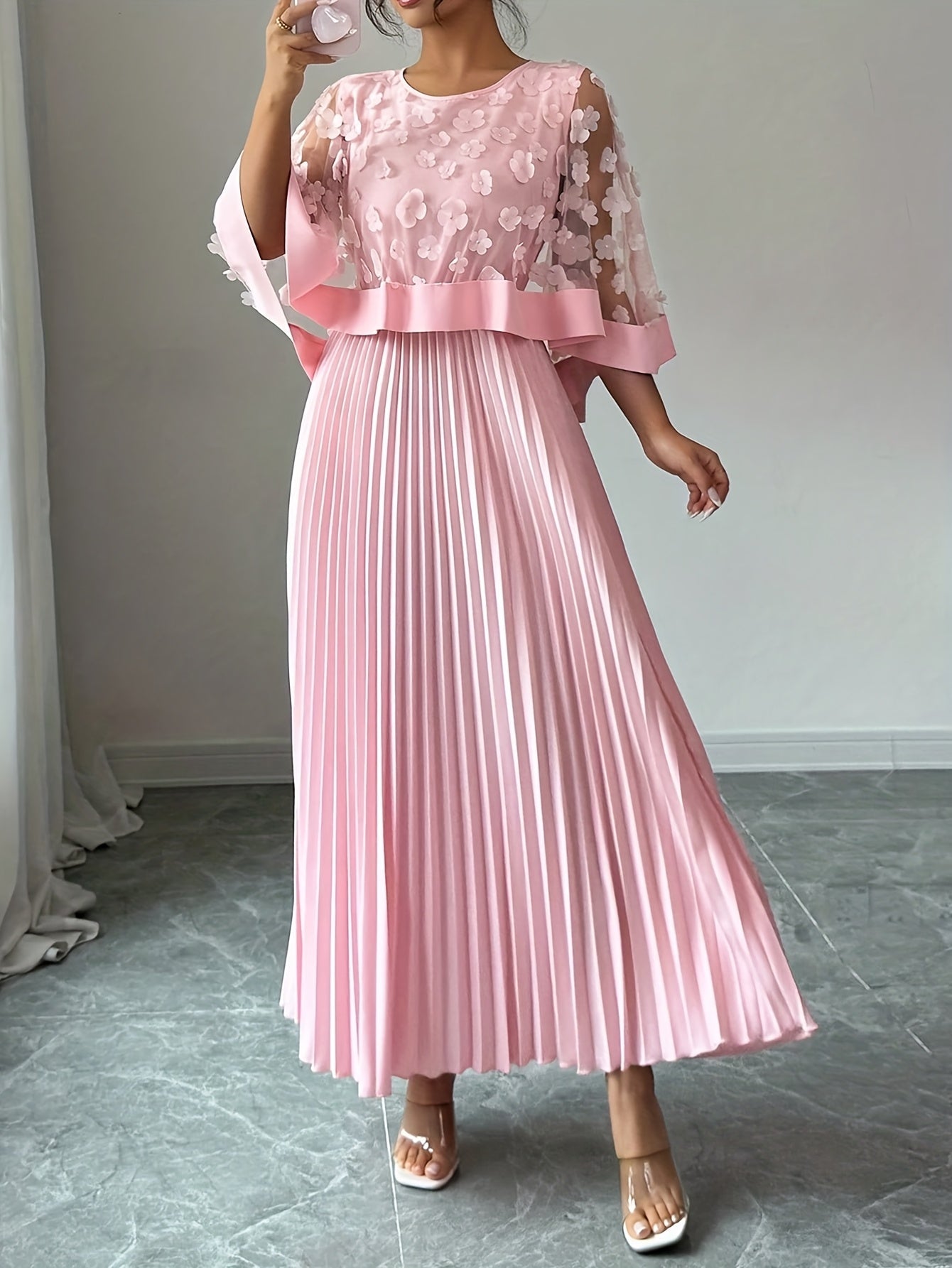 Palmira fall wedding guest maxi dress - colour options 1