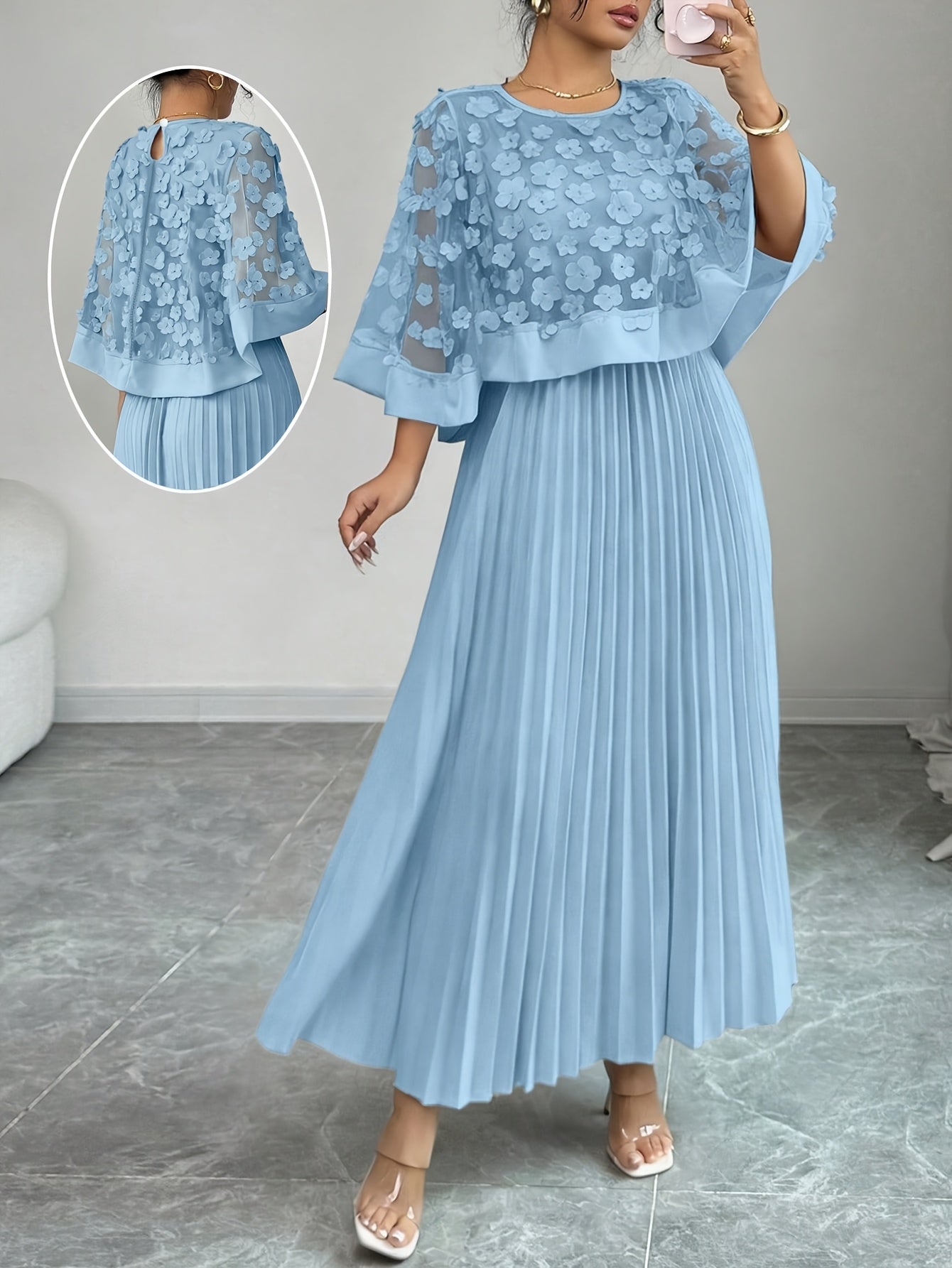 Palmira fall wedding guest maxi dress - colour options 3