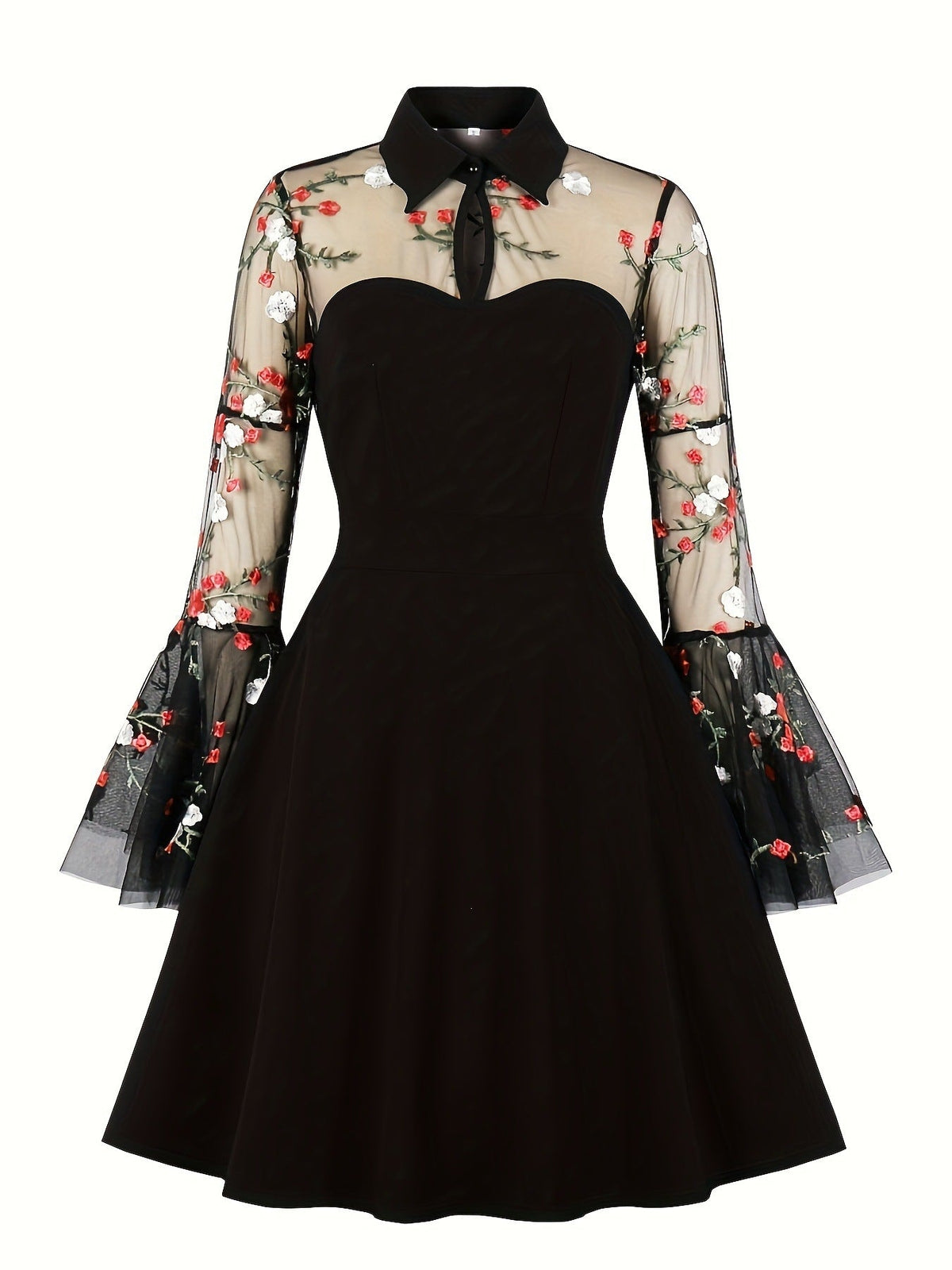 Ravenna | Gothic Mesh Halloween Costume