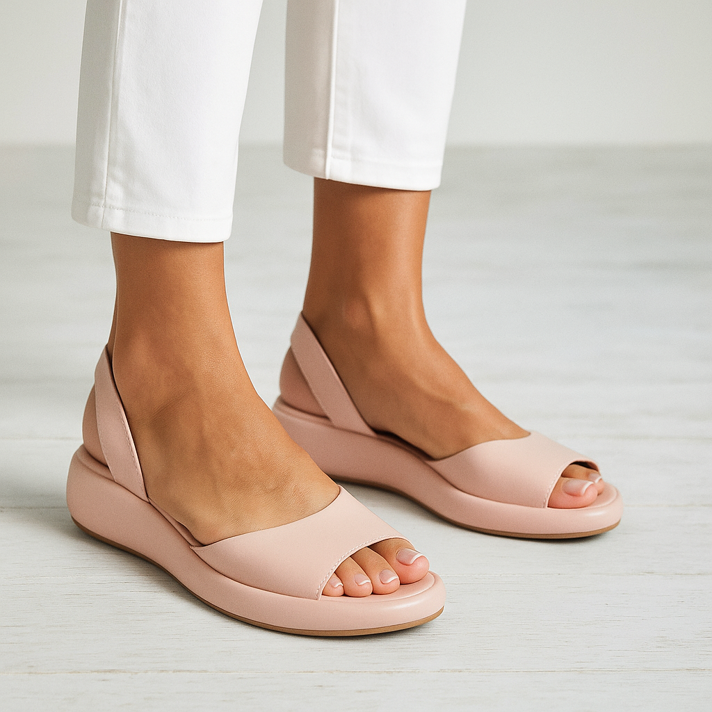 Rosewyn open-toe sandals - back view