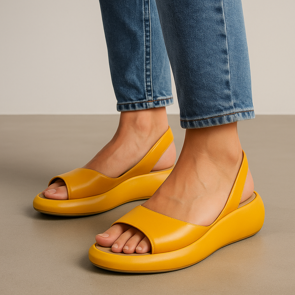 Rosewyn open-toe sandals - styled view