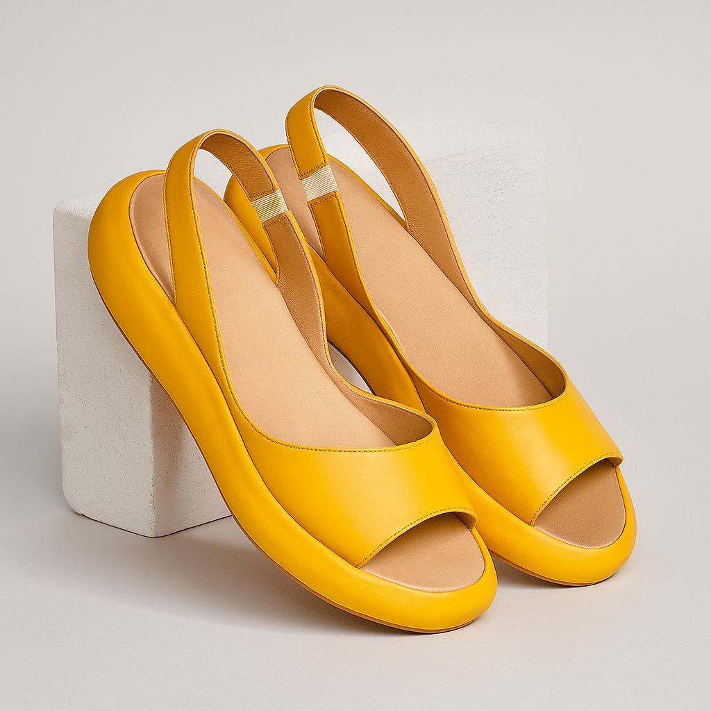 Rosewyn open-toe sandals - styled view