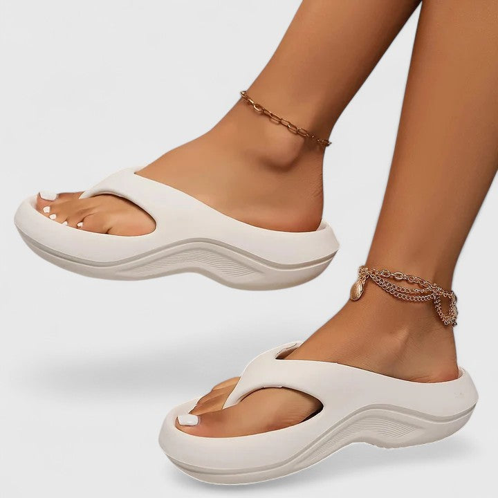 Seraphine lightweight EVA slide sandals - detail view