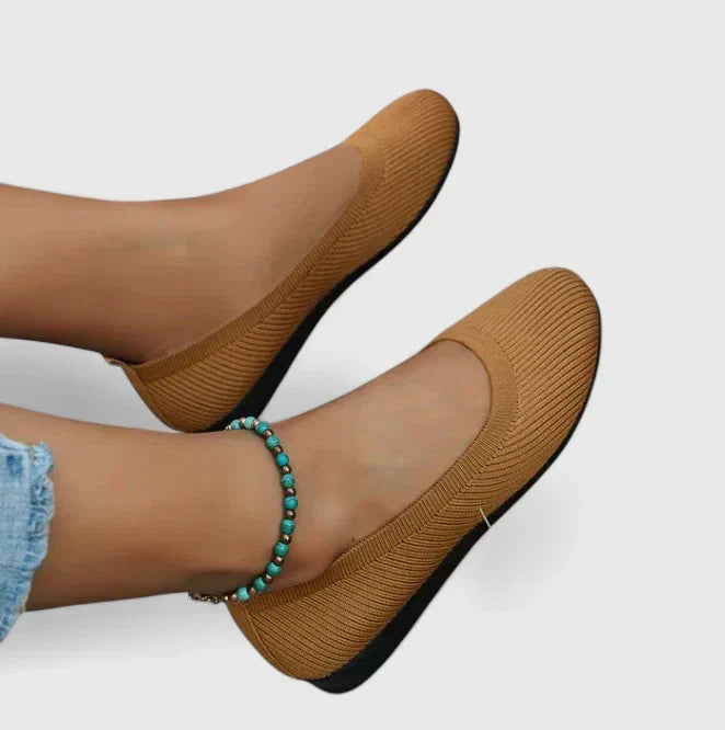 Sibella orthopaedic posture flats - styled view