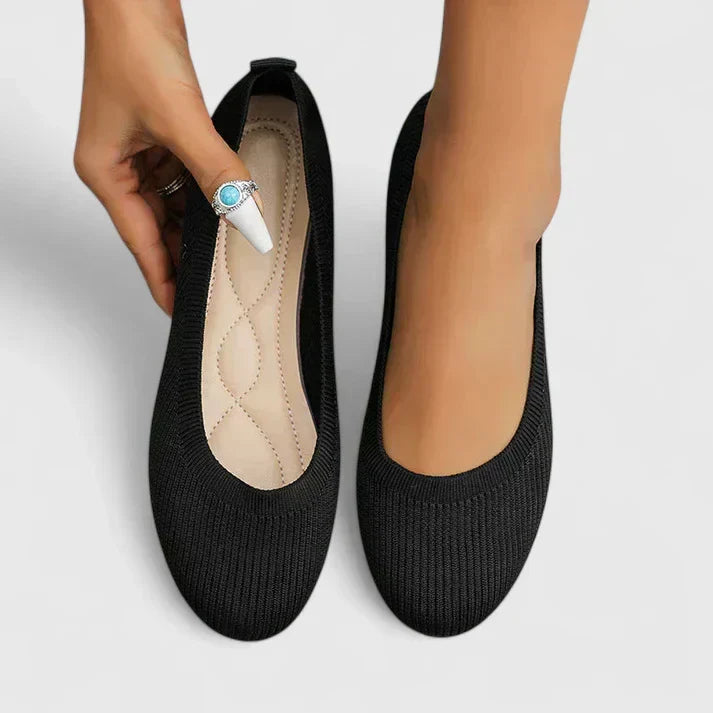Sibella orthopaedic posture flats - styled view