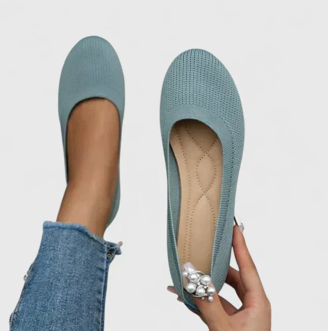 Sibella orthopaedic posture flats - styled view