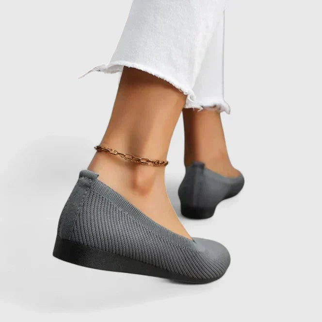 Sibella orthopaedic posture flats - styled view