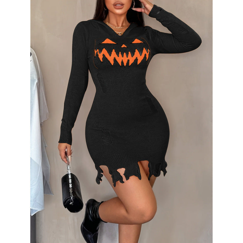 Solene | Halloween Costume Bodycon Dress