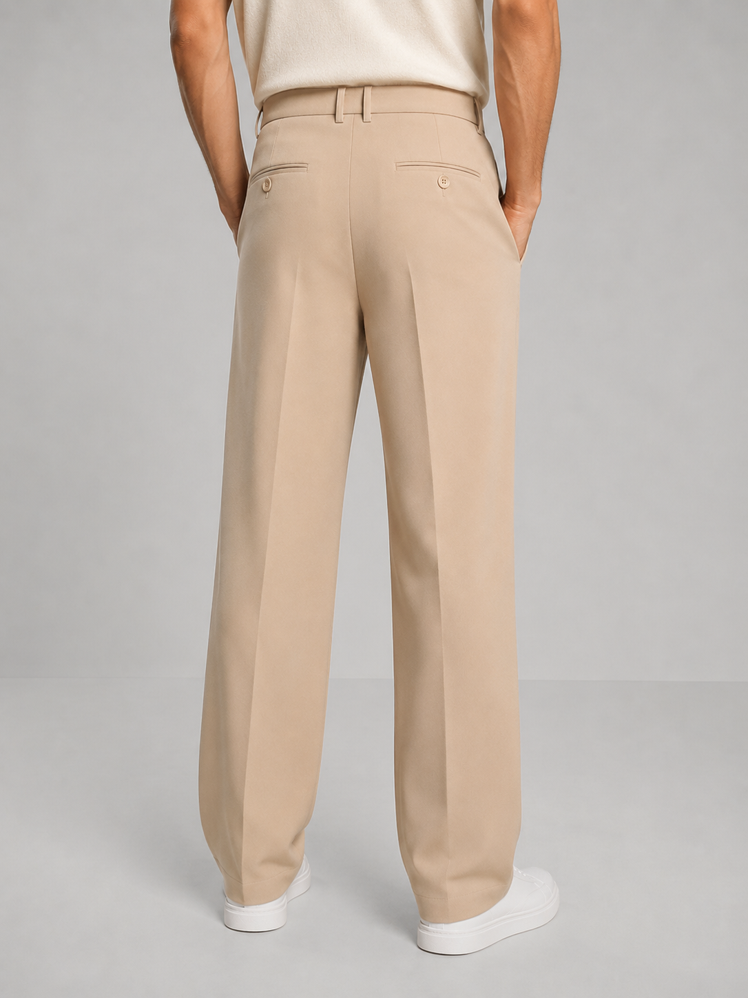Sylvan tailored cargo pants - side view