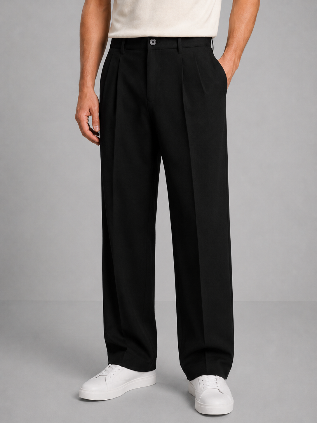 Sylvan tailored cargo pants - styled view