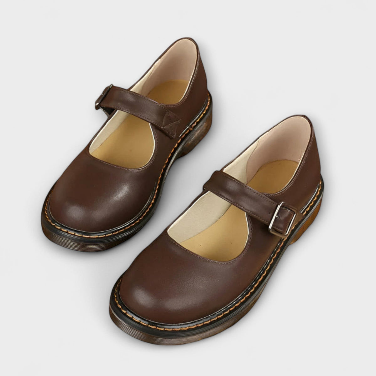 Vesperine leather Mary Jane shoes - detail view