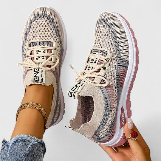 Wisteria orthopaedic cushioned sneakers - front view